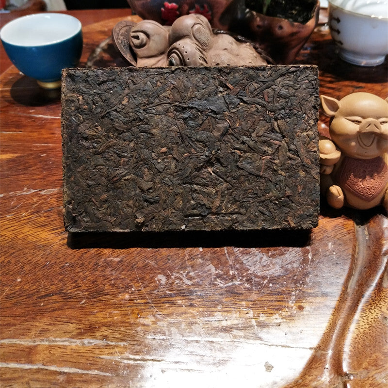 250g Puerh Tea Puer Tea Brick Ripe Pu'er Puer Menghai Old Shu Tea Yunnan