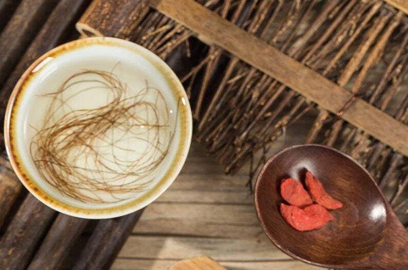 Dried Corn Silk Tea Corn Mustache Herbal Tea Pure Natural Makes A Healthy Tea