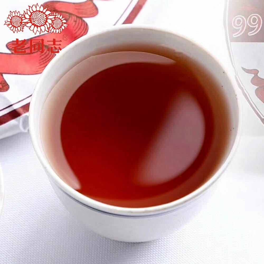 357g Ripe Puer Tea Cake Anniversary Shu Puer Tea "9978", Haiwan Tea Factory