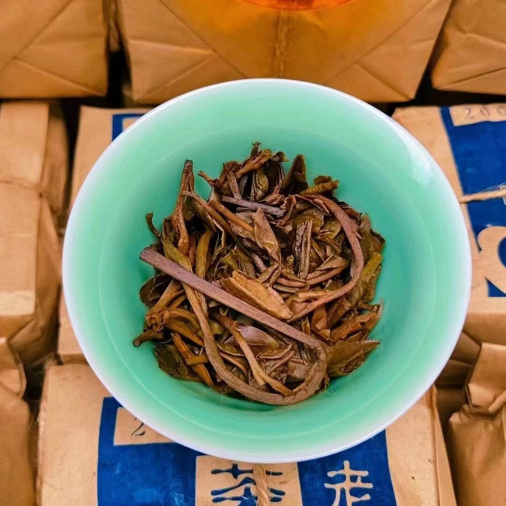 200g Yunnan Sheng Puerh Tea 2003 Zhengchun Loose Leaf Pu-erh Tea Raw Pu'er Tea