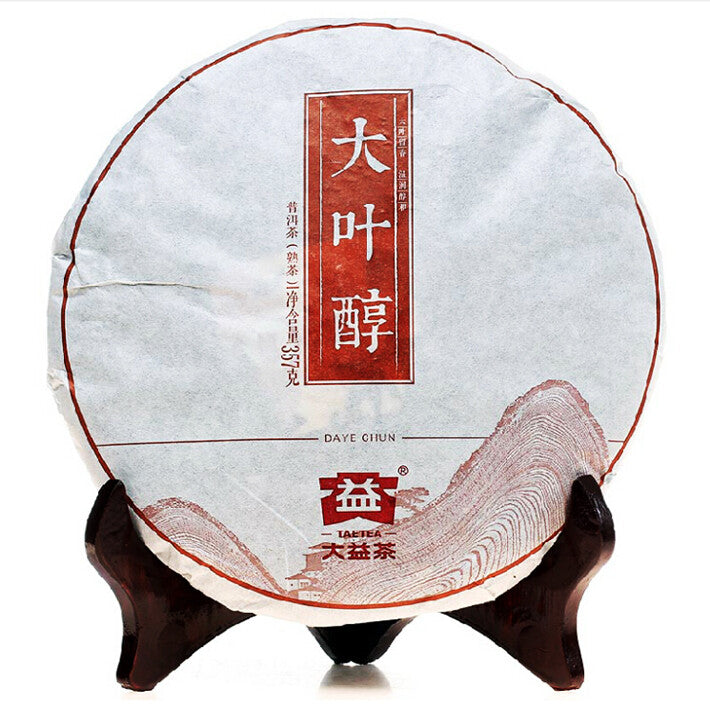 357g DAYE CHUN Yunnan Menghai Tea Dayi Tea Pu-erh Ancient Tree Ripe Puer Tea