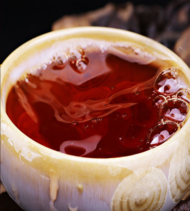 Old Tea Pu'er Mature Tea Spring Pu'er Tea Brick Cooking Yiwu Pu'er City Pu'er Tea-
