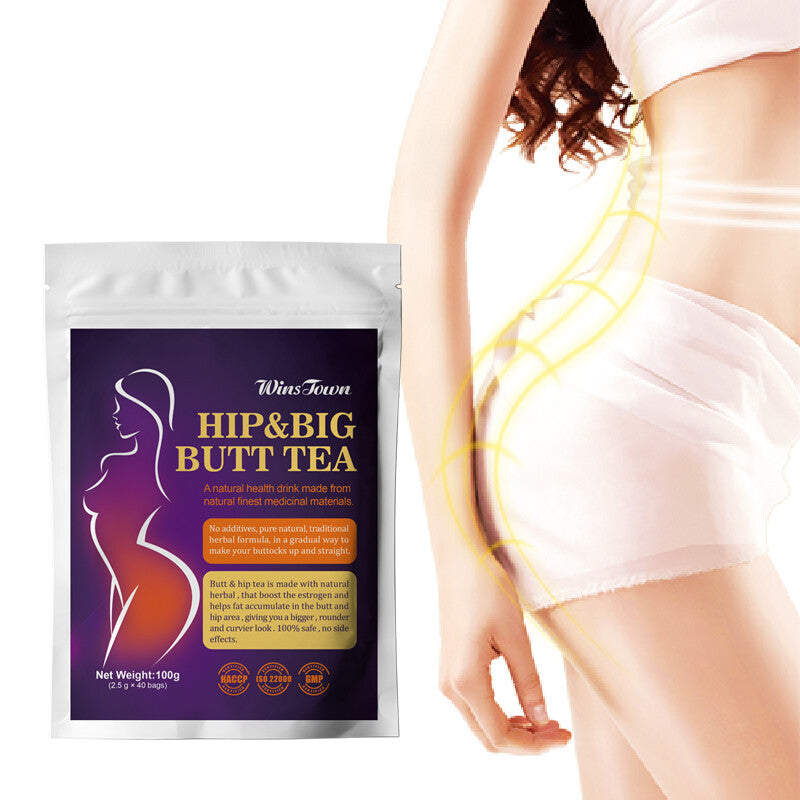 100% Natural HIP&BIG BUTT TEA Herbal Tea Enhancement Buttock Firming Butt Tea