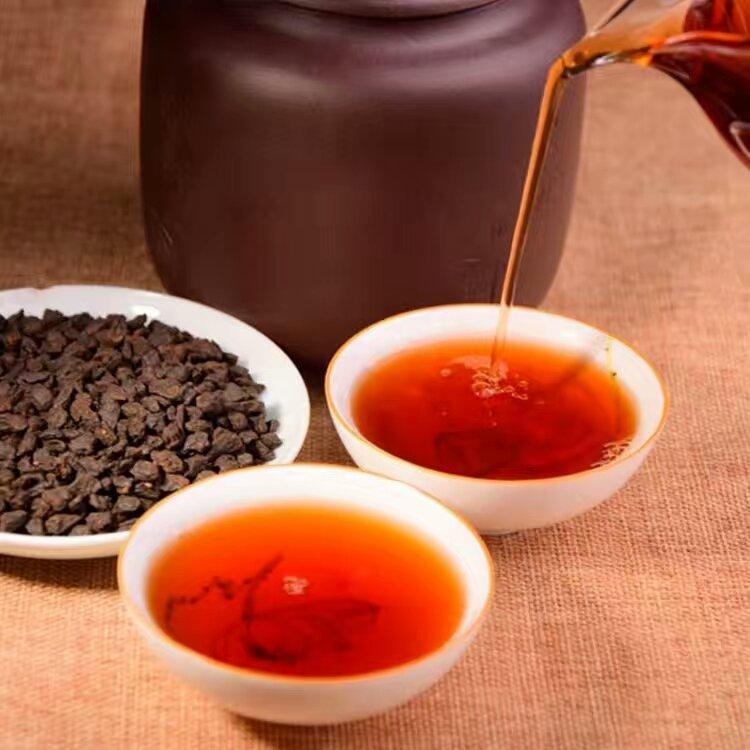 250g Yunnan Pu-erh Tea Cooked Ripe Tea Scattered Tea China Puer Tea Ancient Tree