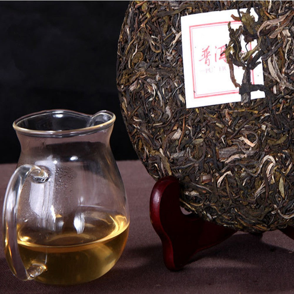 357g Yunnan Pu-erh Tea Cake Cha Tea Sheng Tea Organic Health Care Puer Tea