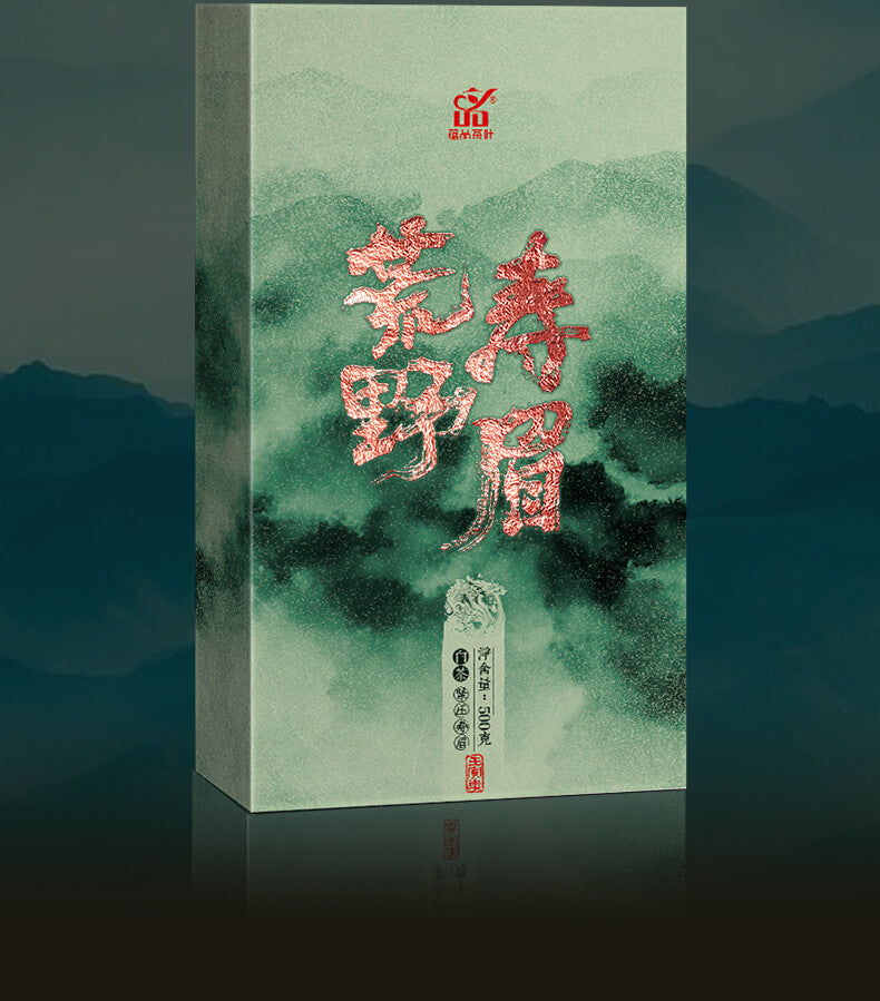 white Tea 500g YunNan YiWu Man Xiu White tea Brick tea The wild life of ShouMei
