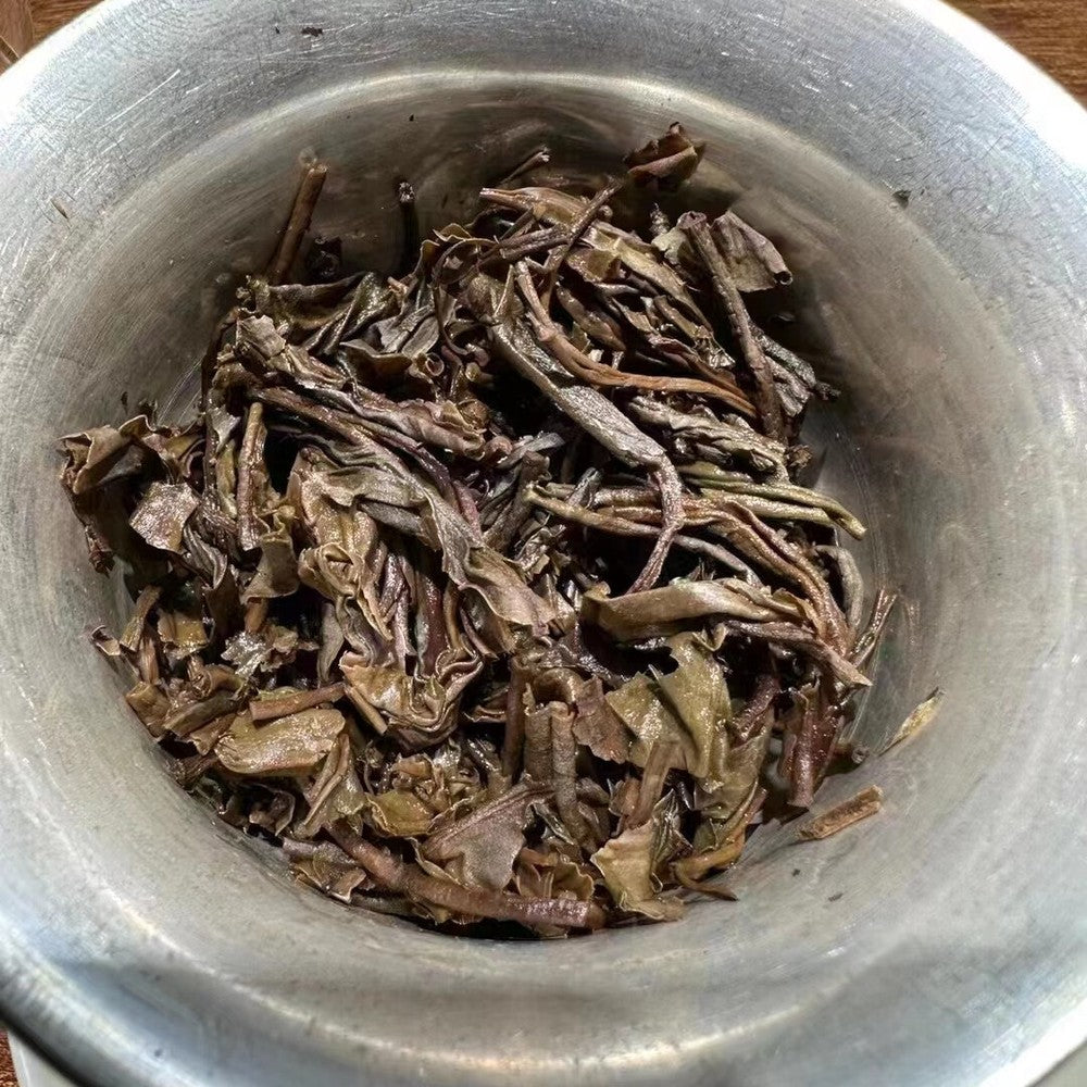 357g Yunnan Old Puerh Raw Tea 2003 Wild Banzhang King Raw Pu'er Tea Pu-erh Tea