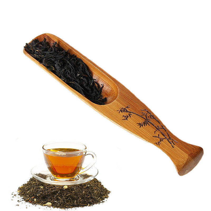 Tea Scoop Shovel Bamboo Coffee Tea Spoon Powder Tools Chinese Teaset Accessories