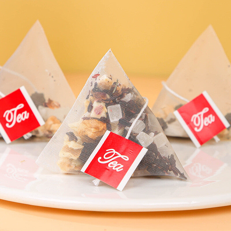 Blueberry fruit tea triangle bag infusion tea apple peach mulberry fruit tea 48g