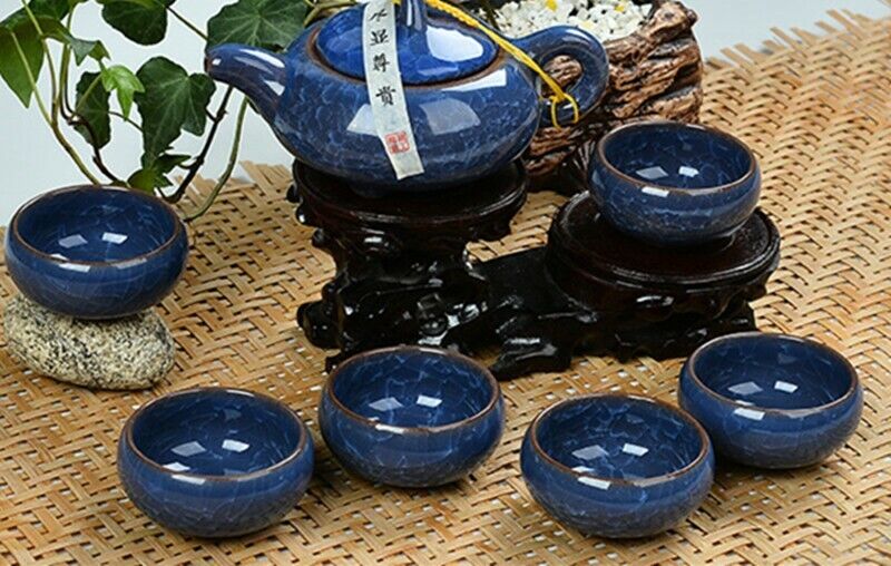 Ceramic Tea Set Drinkware Dehua Colorful Cup Chinese Kung Fu Tea Cup Tea Pot Set
