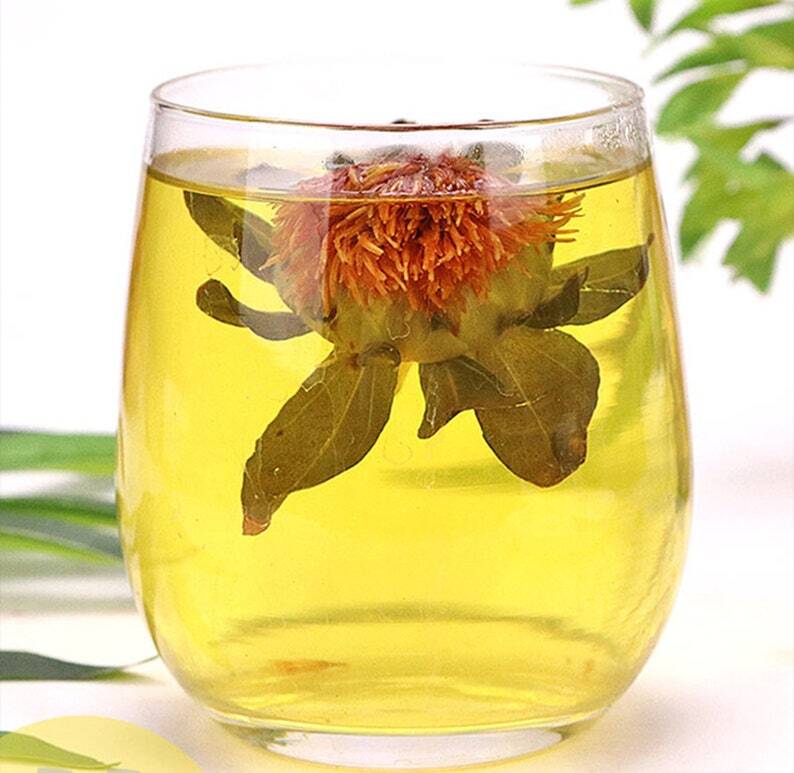 Dry Safflower Head Tea,Safflower Head Teas, Chinese Flower Tea,bloom Flower Tea