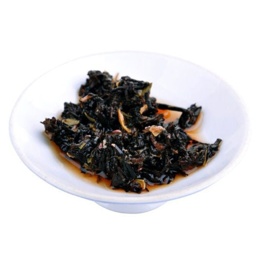 Yunnan Organic Ripe Puer Tea Rose Flavor Healthy Pressed Tea Green Tea 100g