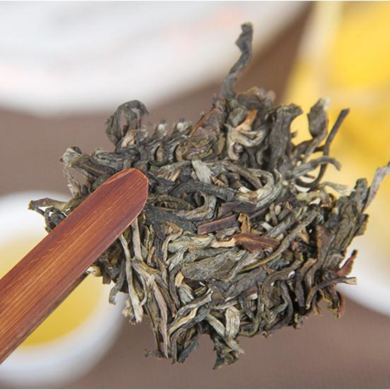 357g Spring Raw Puerh Tea Cake Yunnan Banzhang Pu'er Tea King Chinese Pu-erh Tea