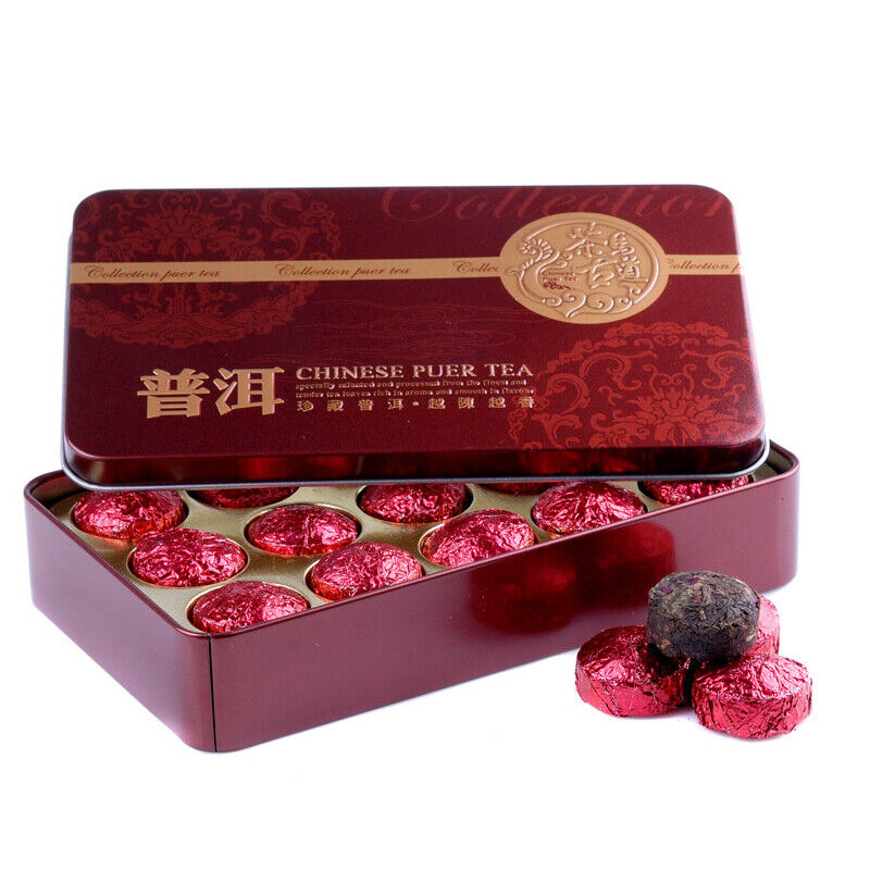 YunNan Rose puerh tea tea Mini Puer tea Shu Pu-erh Tuocha Gift Pack 75grams