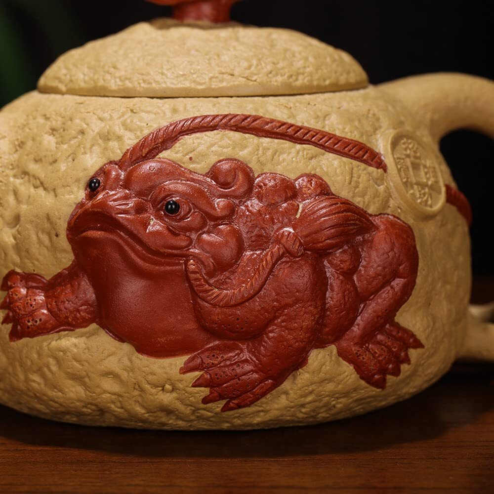 330ml Yixing Purple Clay Pot Handmade Kung Fu Teapot Tea Set Kettle Tea Ceremony