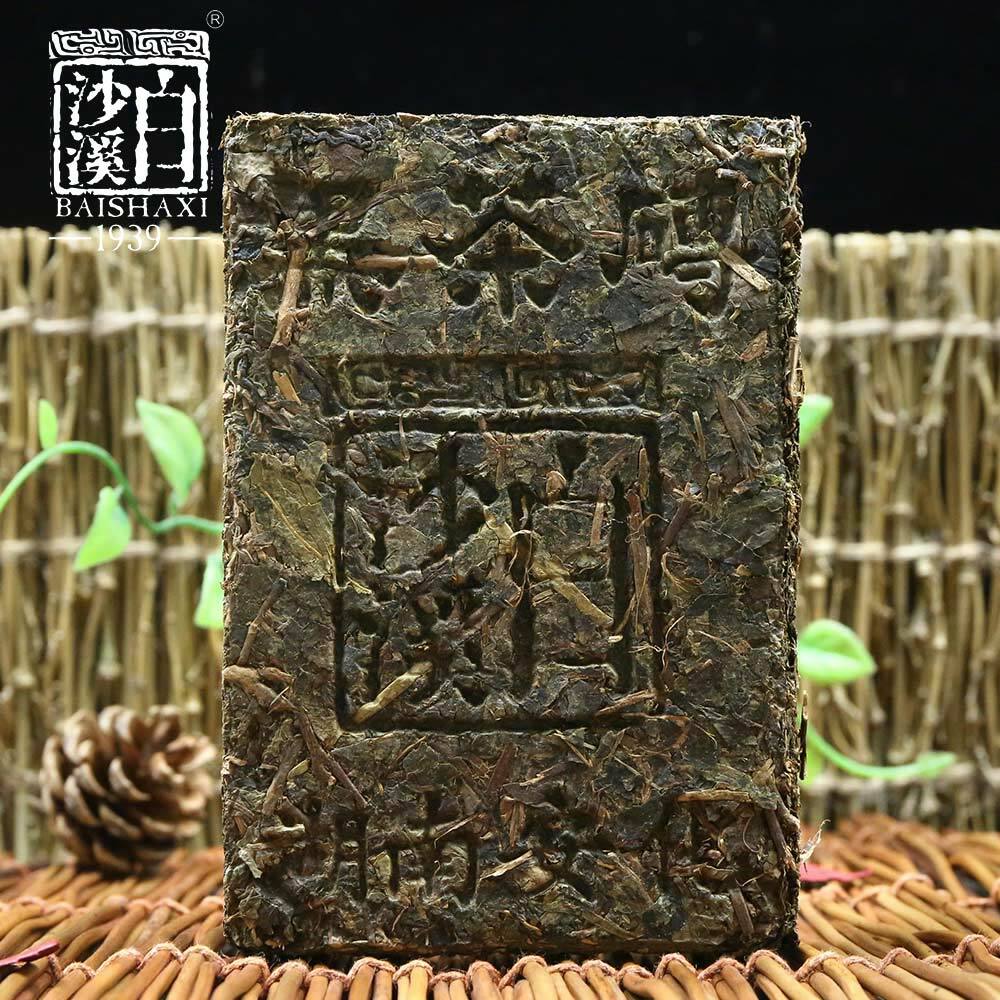 Anhua Baishaxi Hei Zhuan Cha Dark Tea 400g Top-grade Brick Tea China Tea