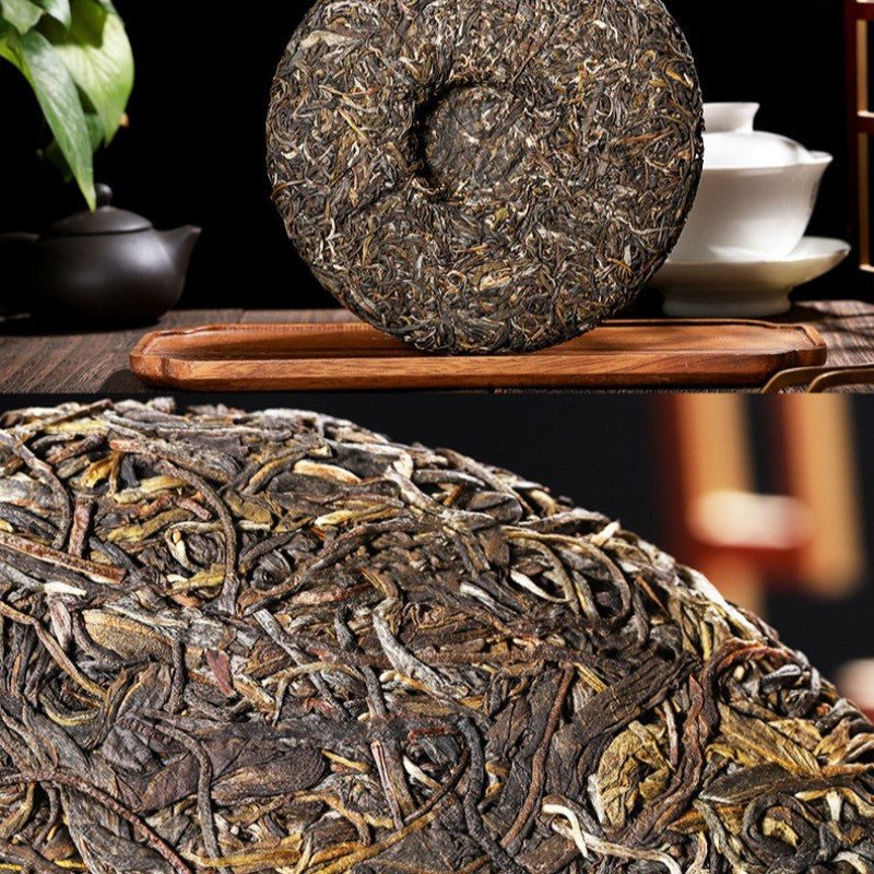 357g Yunnan Touchun Lincang Iceland Qizi Cake Tea Pu'er Tea Raw Tea Cake
