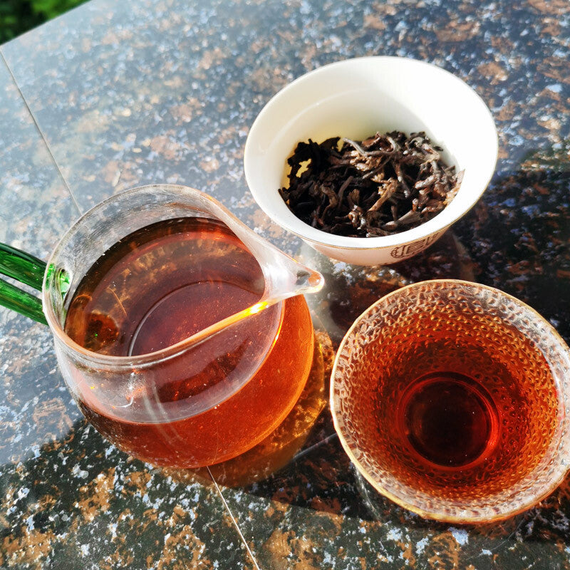Zhonghong Ying Yunnan Qizi Cake Tea 357g Organic Tea Ancient Tree Pu'er Tea