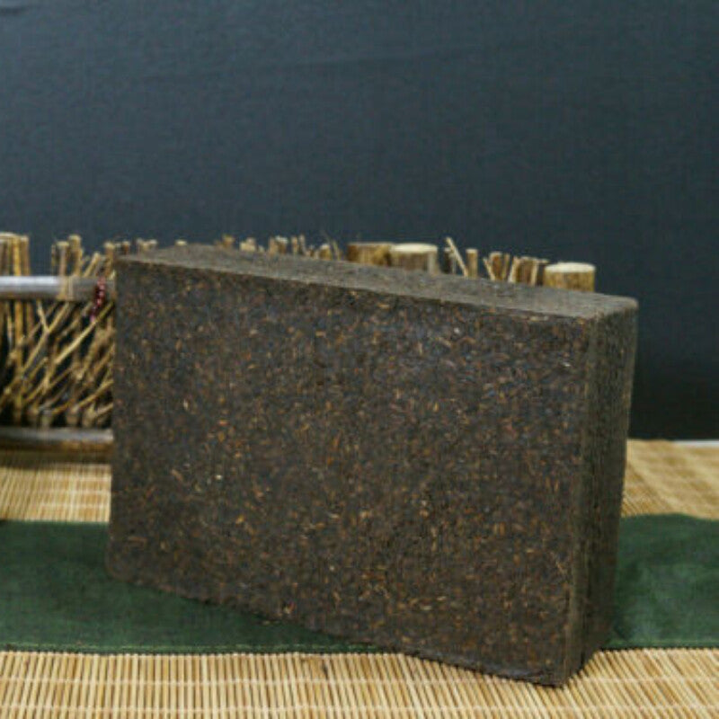 500g Aged Liubao Tea Black Tea Dark Tea Liu Pao Rice Black Brick Tea Guangxi