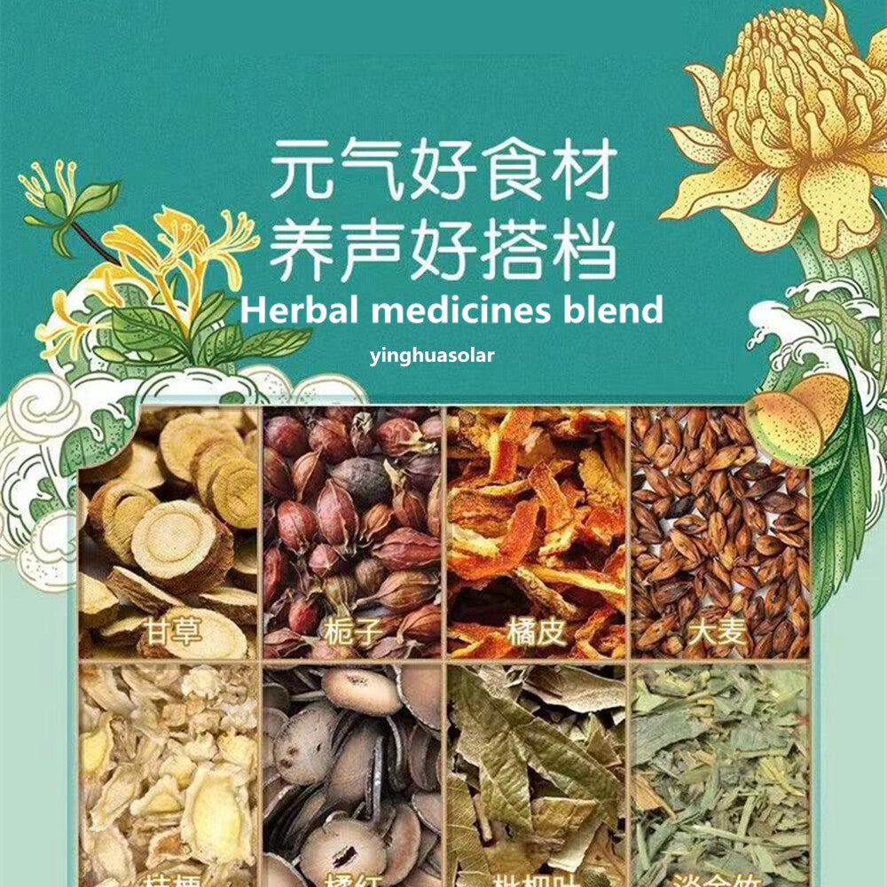 Health Herbal Tea Nourishing Throat Beijing Tongrentang Fat Sea snow pear Loquat