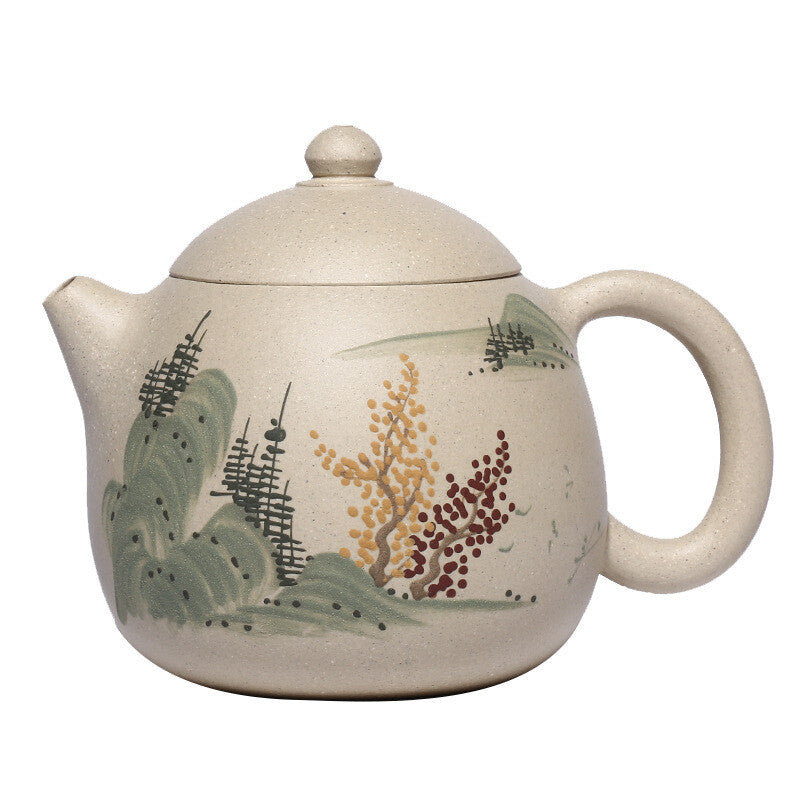 Chinese Egg Shape Real Yixing Zisha Tea Pot Tea Pot