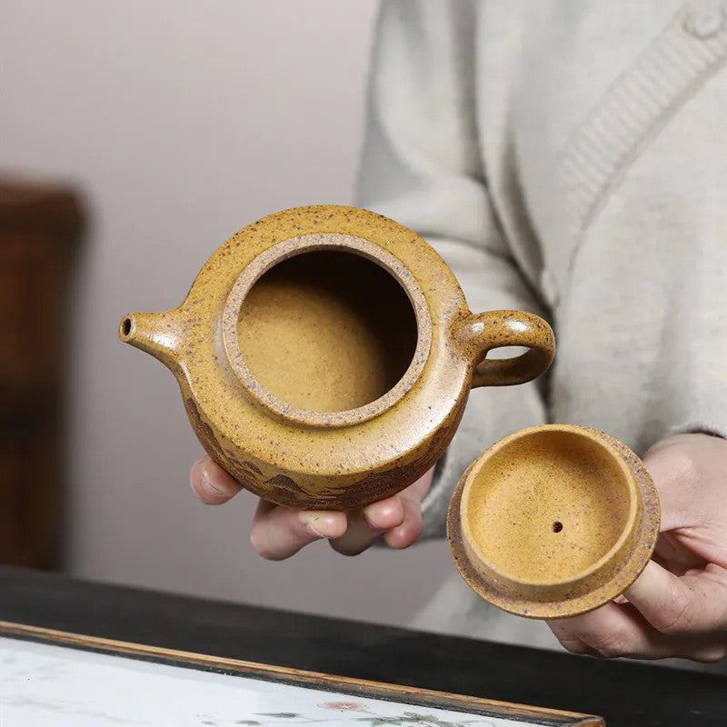 220ml Chinese Yixing Purple Clay Zisha Tea Set Teapot Tea Infuser Kettle Teaware