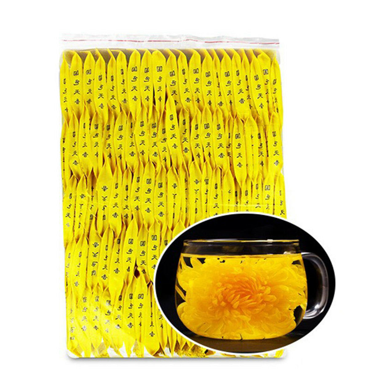 Dry Herbal Health Tea Organic Yellow Chrysanthemum Tea Big Flower Scented Tea