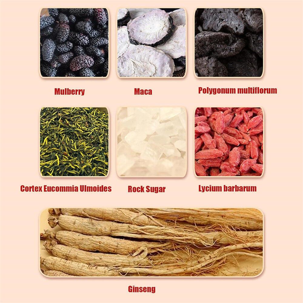 Six Treasure Tea Kidney Tea Formula Ginseng , Kidney Tea Chinese Herbal Tea