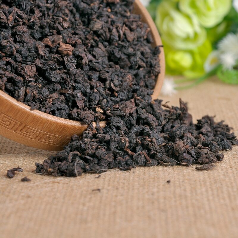 ！Black Oolong Tea Loose Leaf High Baked Oolong Tea Weight Loose Tie Guan Yin250g