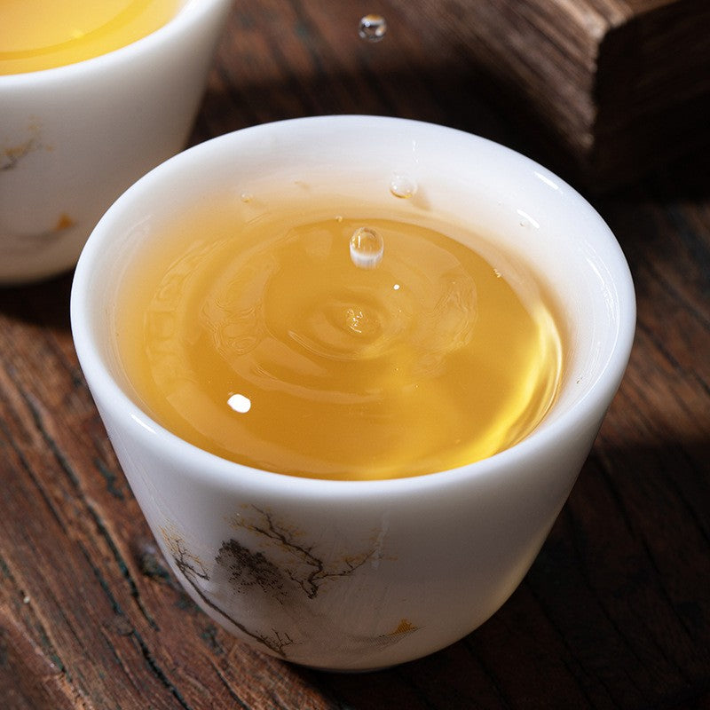 500g Lemon White Tea Fuding Aged White Tea Small Tea Cake