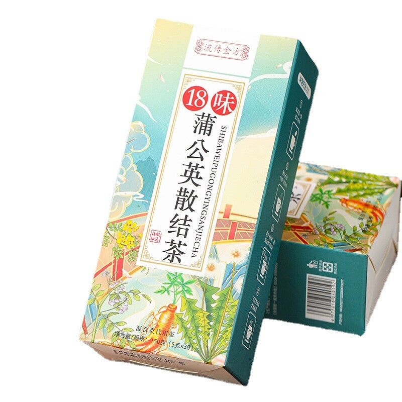 Dandelion anti health tea bag infusion tea 150g dandelion loose knot tea