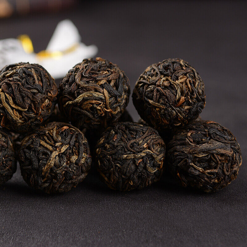 Pearl ManSong SaiHong Tea ancient puerh tea mini Ripe pu'erh tuo tea LongZhu tea
