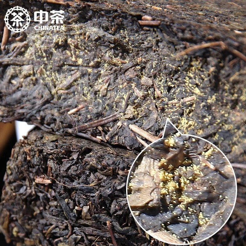 1000g CHINA TEA Anhua Dark Tea Hand-built Fu Brick Yuntai Moraine Black Tea 1Kg
