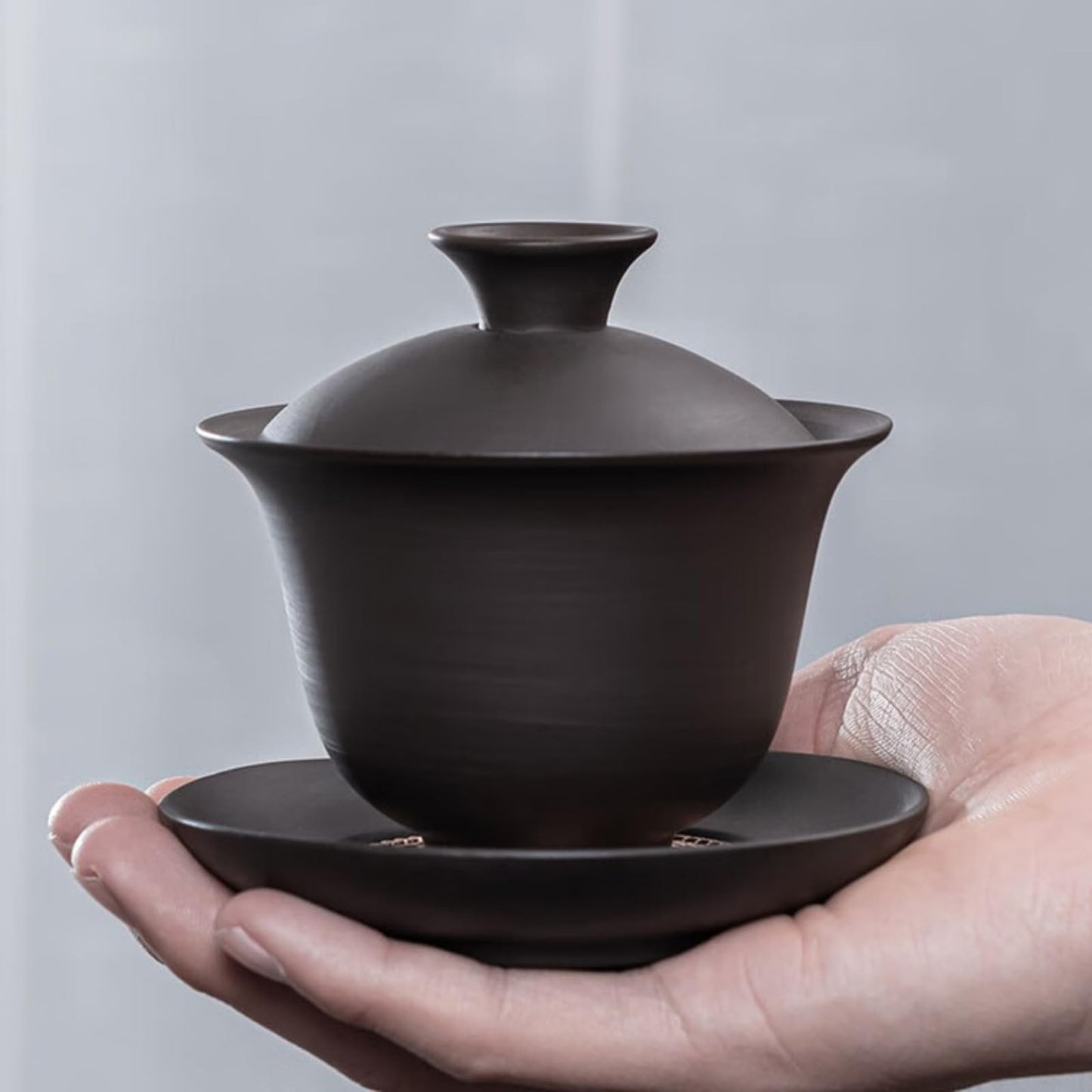 Purple Sands Gaiwan Tea Bowl Tea Cup 110ml 3.7oz Chinese Kungfu Tea Set