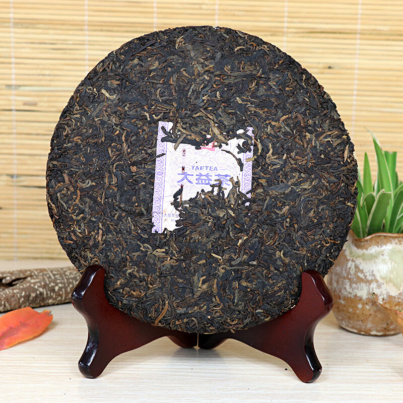 2017 TAETEA Menghai Dayi Wei Zui Yan Classic Ripe Pu'er Tea Puerh Tea Cake 357g