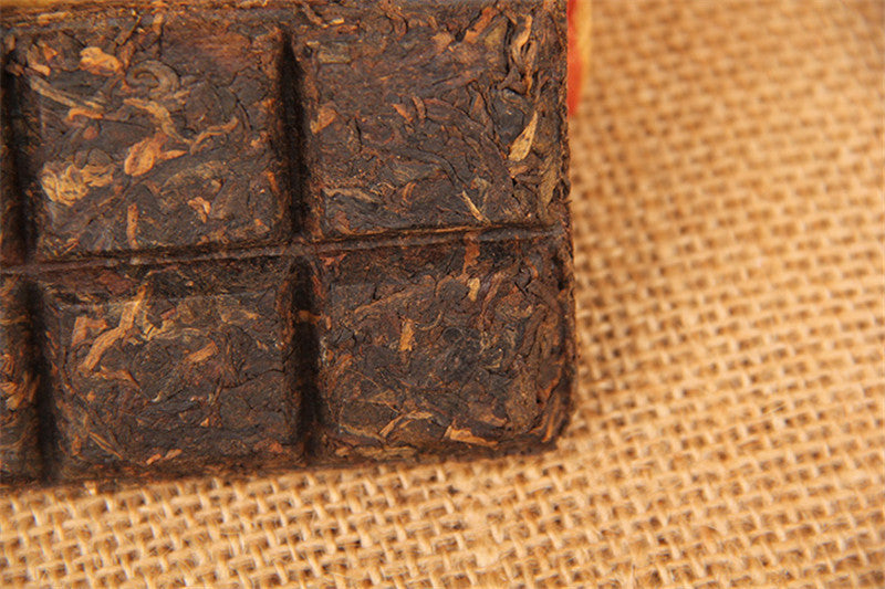 Traditional Craft Tea Ripe Puer Brick Tea 50g Yunnan Old Chinese Puer Black Tea