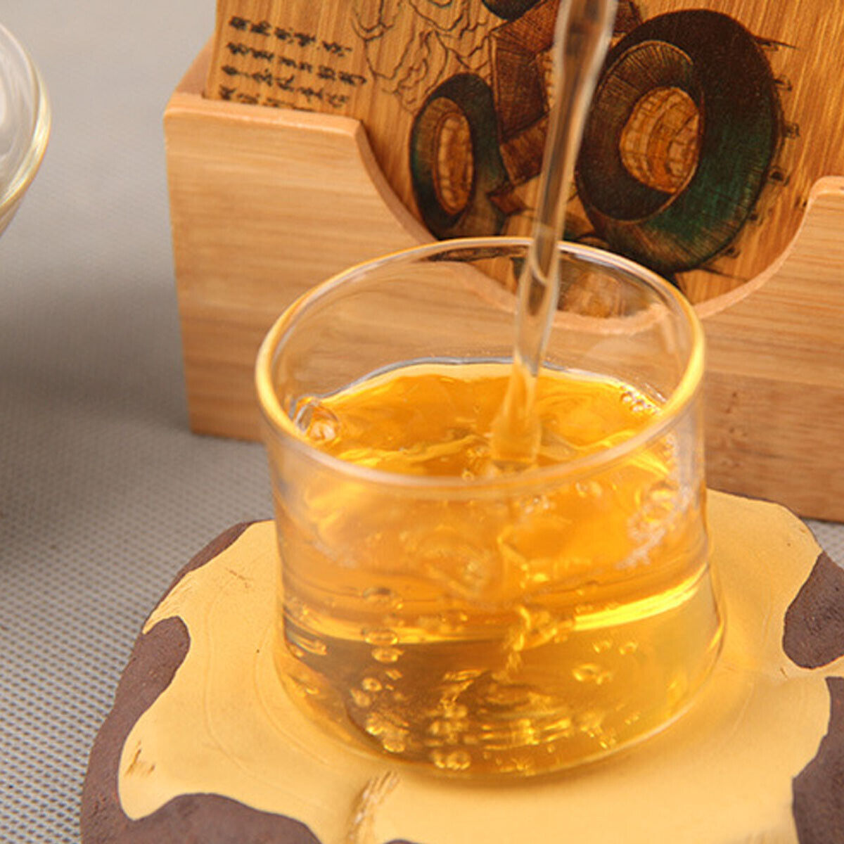 Puerh tea cha Tea Pie Icelandic Ancient Leaves Seven Sons Tea Green Food Health