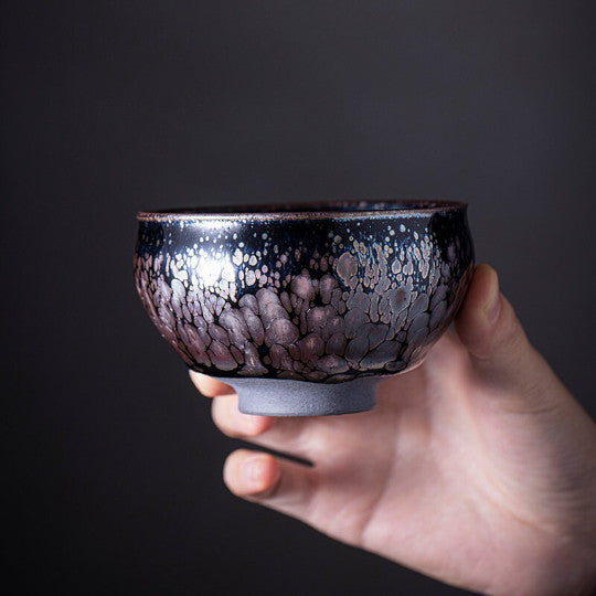 Gold Ceramic Tea Cup Chinese Tea Cups 120ml