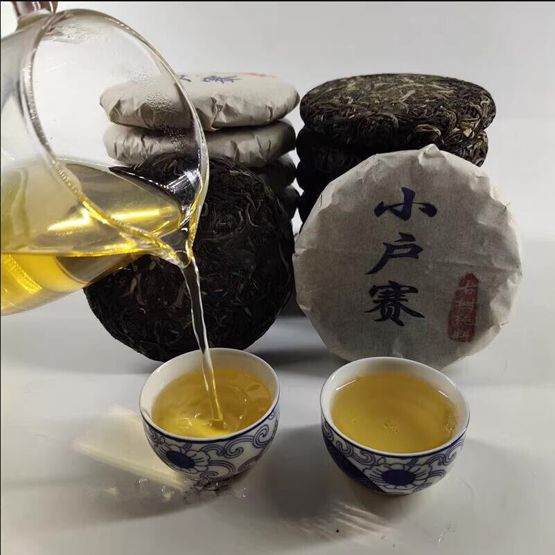 Puer Tea Brick Raw Pu'er Puer Old Tree Sheng Tea Yunnan 100g Puerh Spring Tea