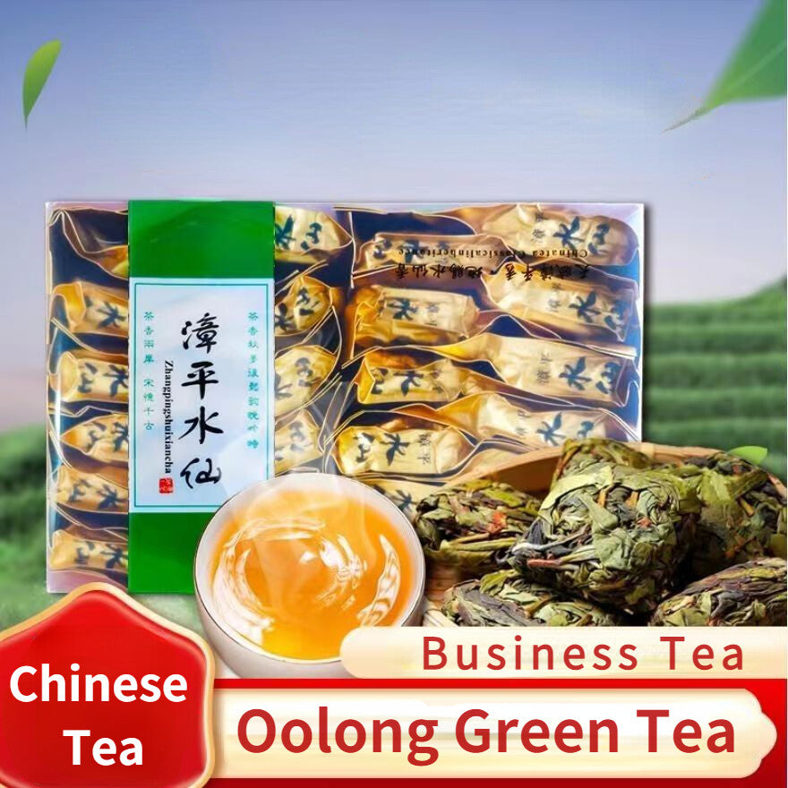 250g Oolong Tea Mini Organic Tea Brick Zhangping Shuixian Green Tea Loose Leaf