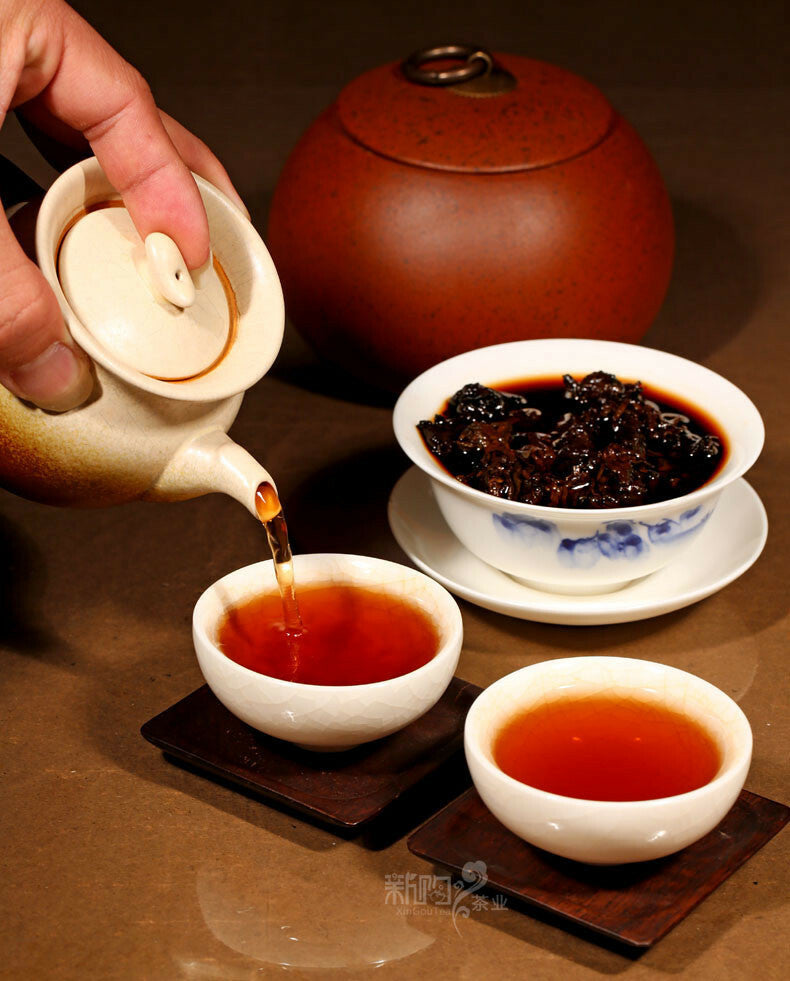 357g High Quality Ripe Pu-erh Tea Black Tea Pu er Tea Chinese Green Food TAETEA