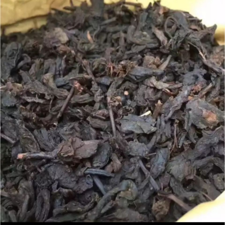 1990s Guangxi Liubao Tea Black Tea Loose Leaf Tea Aged Liu Pao Dark Tea 800g