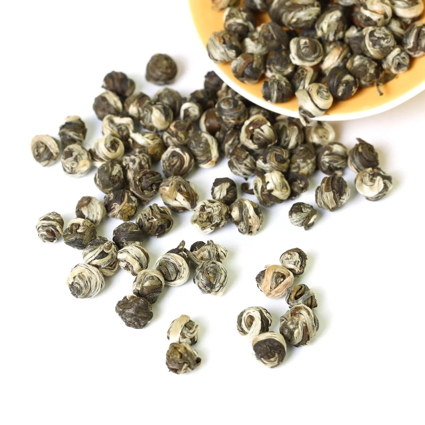 250g Nonpareil Supreme Jasmine Dragon Pearl Chinese Green Tea Handroll Loose
