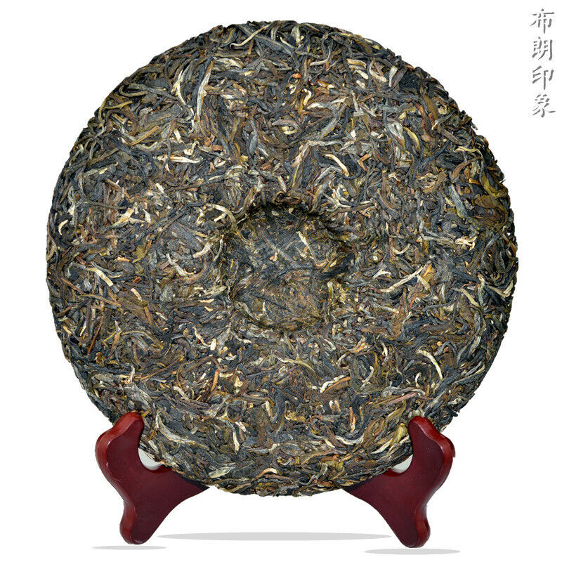 357g Aged Pu'er Cha Tea Pressed Tea Cake Yunnan Natural Old Tree Puerh Green Tea