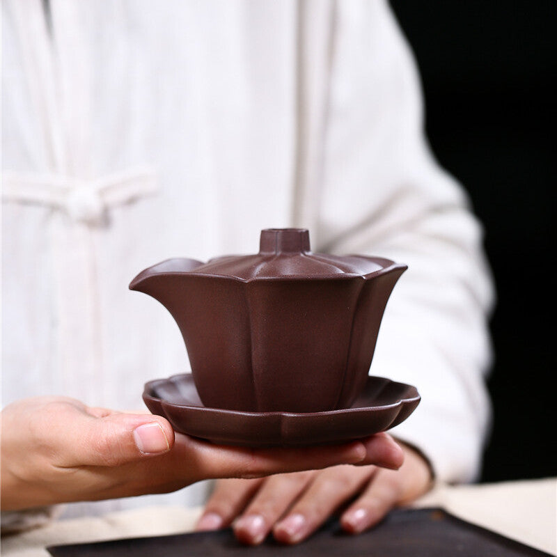 True Yixing Zisha Tea Pot With Lid Infuser Matching Tea Cup Travel Tea Set Pots