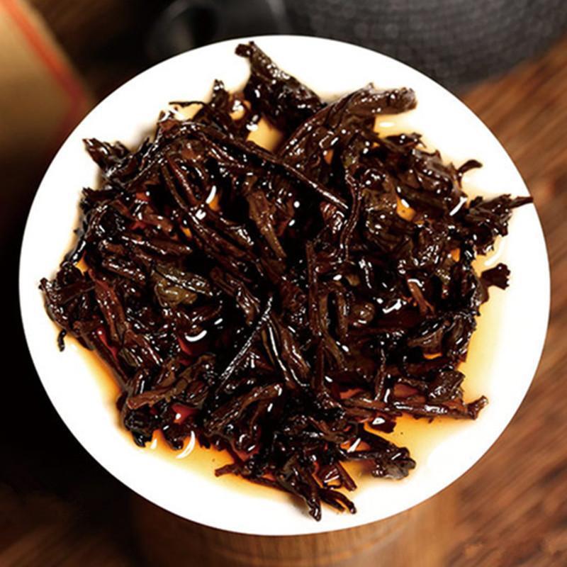 Ripe Puerh Tea Cake 200g Loose Leaf Aged Chinese Leaf Tea Pu'er Tea Brick