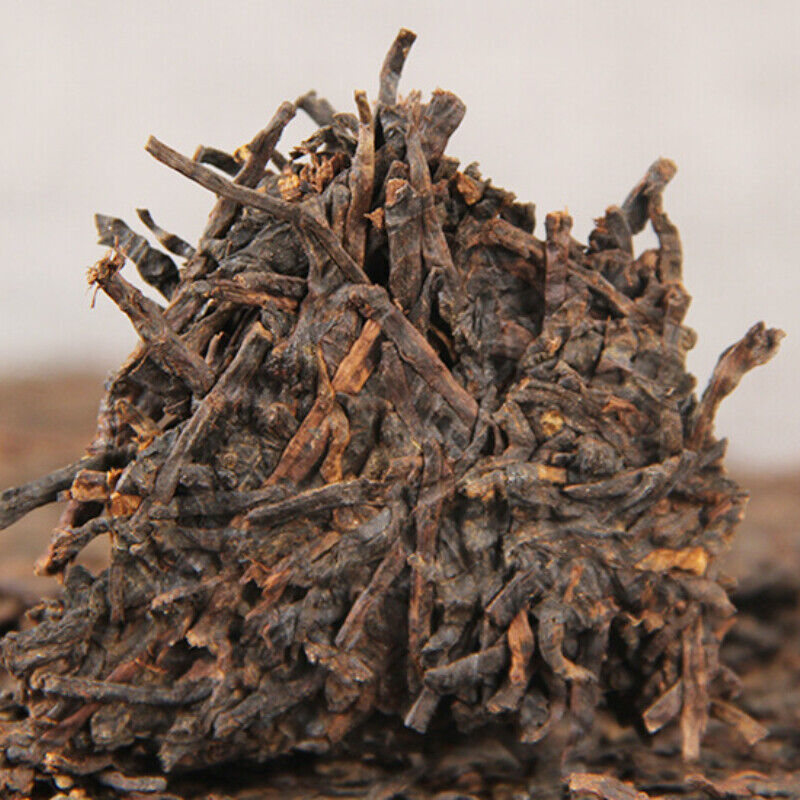 1000g Yunnan Ancient Tree Pu'er Tea Pu'er Ripe Tea Brick Organic Old Terrier Tea