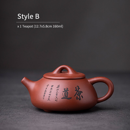 Purple Clay Ceramic Teapots Tea Pot from Yixing