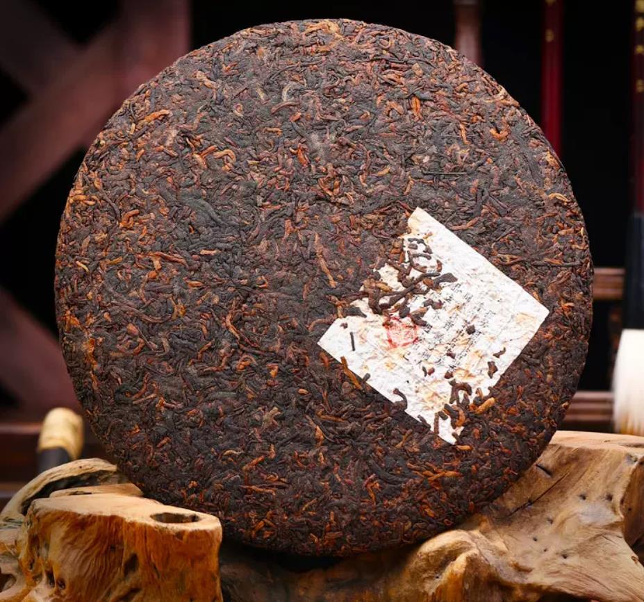 Lao Banzhang Chen Ripe Tea 357g Puerh Tea Ripe puer Cake Tea Pu'er Ripe Tea Cake