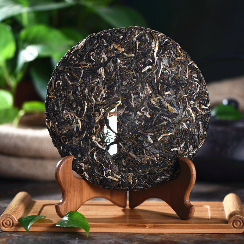357g Natural Big Tree Pu'er Green Tea Yunnan Pu-Erh Cha Tea Cake Specialty Tea